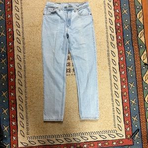 Levi 506 Size 10 Med length light wash jeans, gently worn, comfortable